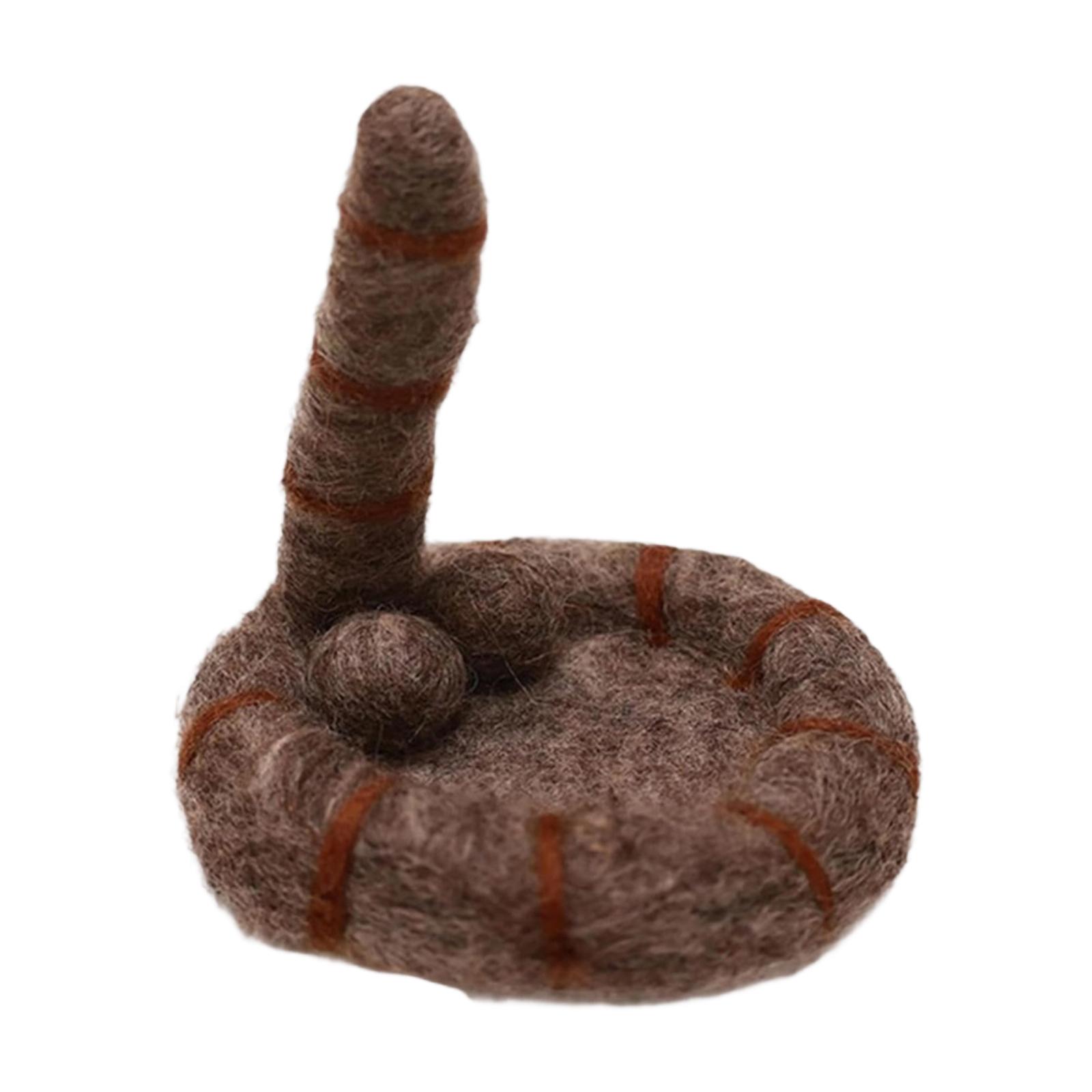 

Попа - Не Любить, Ручная Работа, Милый Хвост, Кофейный Напиток с Шариками, Настольный , Креативные Подарки Для Влюбленных One Size коричневый