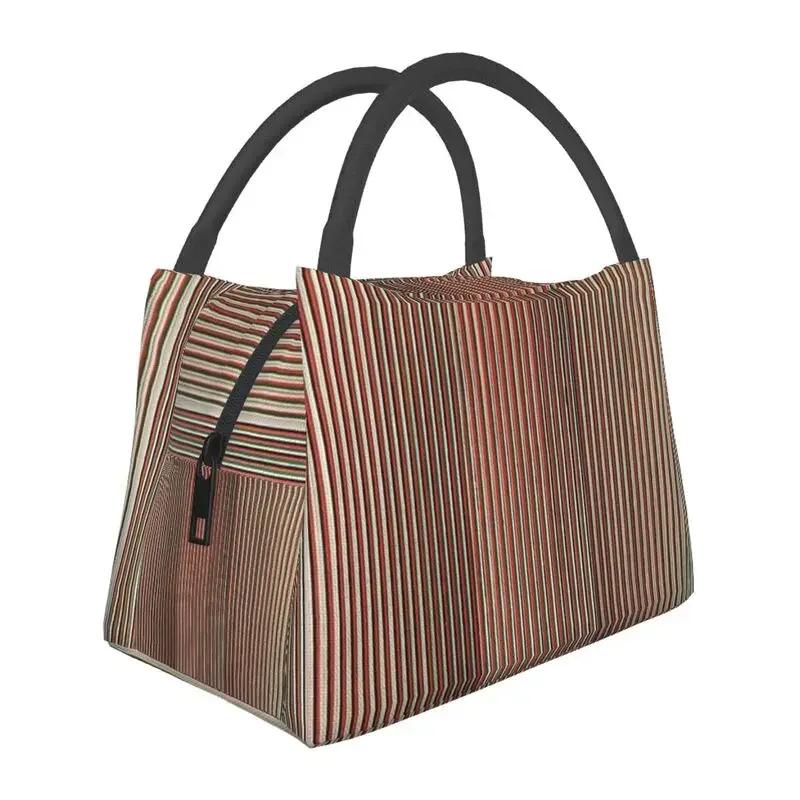 Maiquetia Venezuela Cruz Diez Thermal Insulated Lunch Bag Women Portable Lunch Container Office Outdoor Storage Meal Food Box