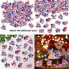 American Independence Day Decorative Fragments For Celebration Event And