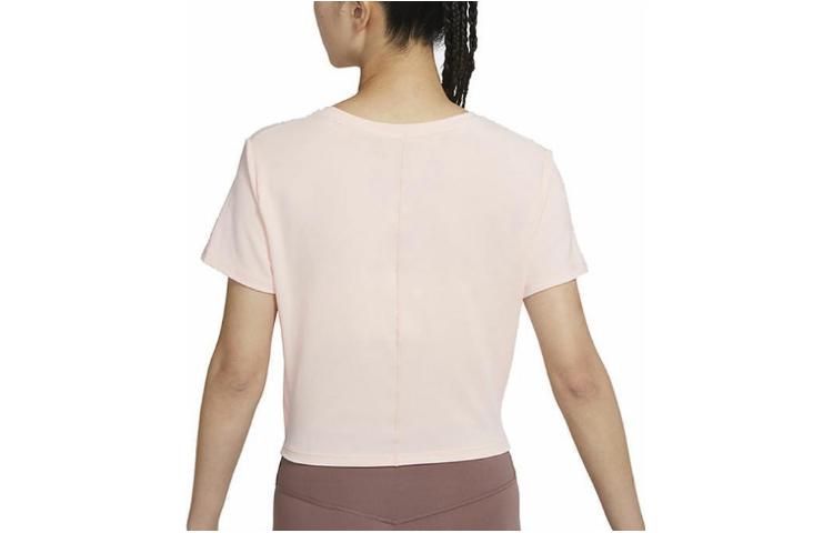 Nike T Shirts Women's Pink Crew Neck Thin DZ3034-626