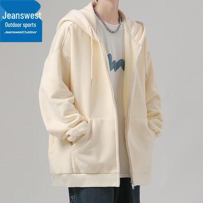 Jeanswest Men's Hooded Outdoor Casual Sweatshirt