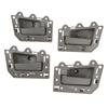 4 Set Maniglie Interne Porta Anteriori Posteriori Sinistra Destra Funzionamento Fluido 1JV461J3AA per Grand Cherokee dal 2005 al 2011