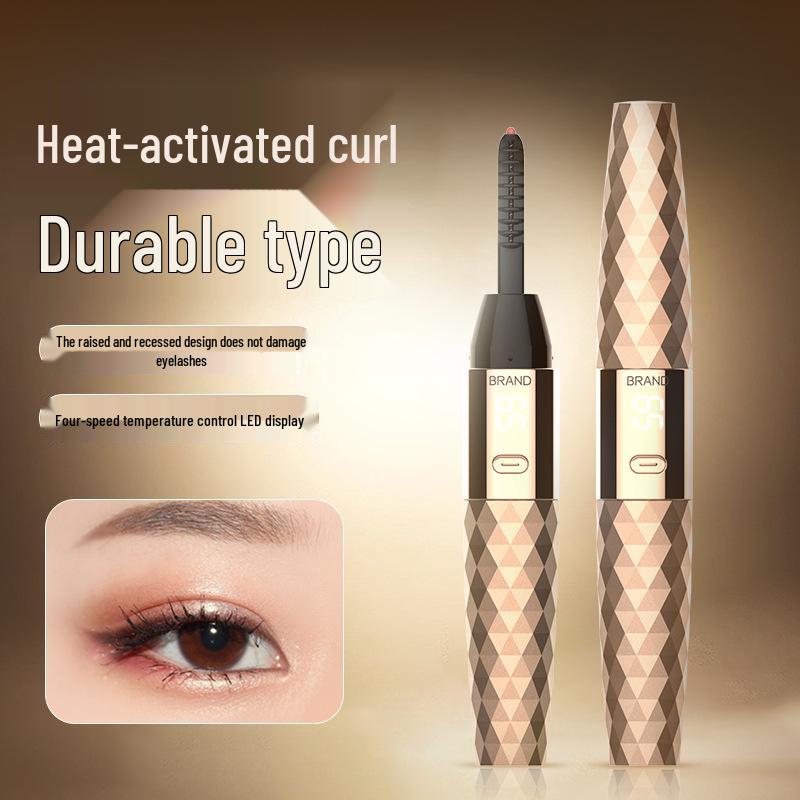 Heated Electric Eyelash Curler with Charger 4th Gen - White