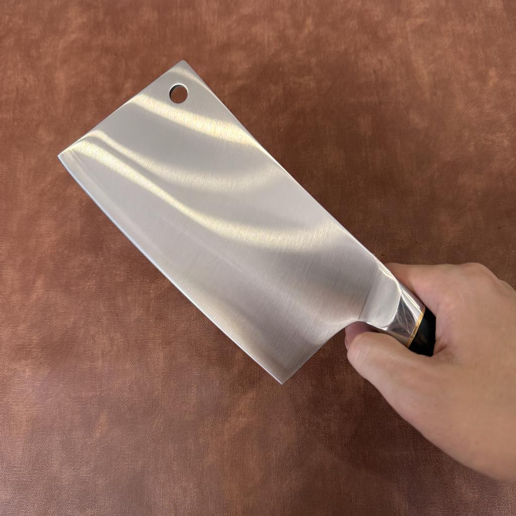 6.9 Inch Chopper Knife Powder Alloy Steel Blade Wood Handle Chef Chop Slicing Cleaver Kitchen Knife Bone Meat And Poultry Tools