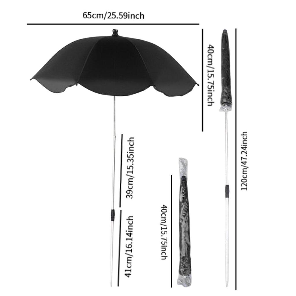 Plant Umbrella Easy Installation Multipurpose Reusable Decor Lightweight Outdoor Plant Umbrella Canopy Telescopic for Garden Bed