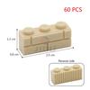 MOC 1x2 1x3 1x4 L Dots Masonry Profile Thick Brick Creative Figures House Contruction Building Blocks Toy Compatible 98283 15533