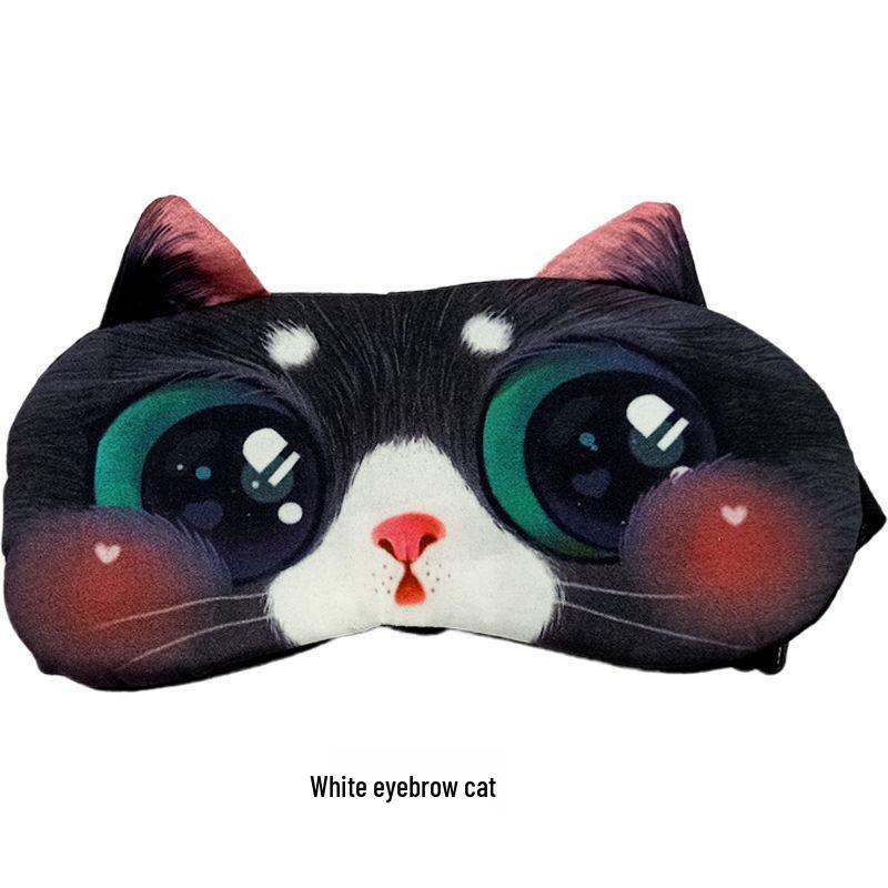 New Cartoon Anime Blackout Sleep Eye Mask with Hot & Cold Compress Ice Pack for Men, Women, and Students.