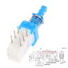 Direct Keys Switch Power Amplifier Mixer Car Switch SPUN191400 Self-locking