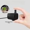 Leise Tauchpumpe Mini-Aquarium Belüfter Effiziente Umwälzpumpe Fischteich