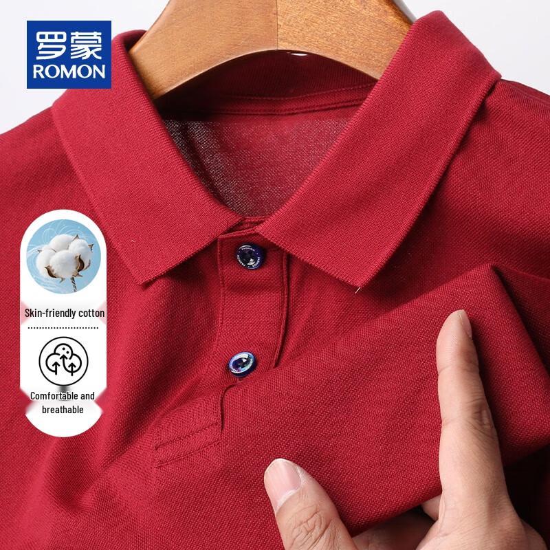 ROMON Men's Summer Polo T-Shirt