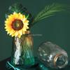 Flower Vase Home Decoration Vase for Flower Glass Vase Home Decoration Accessories Modern Wedding Gold Vase Transparent Tabletop