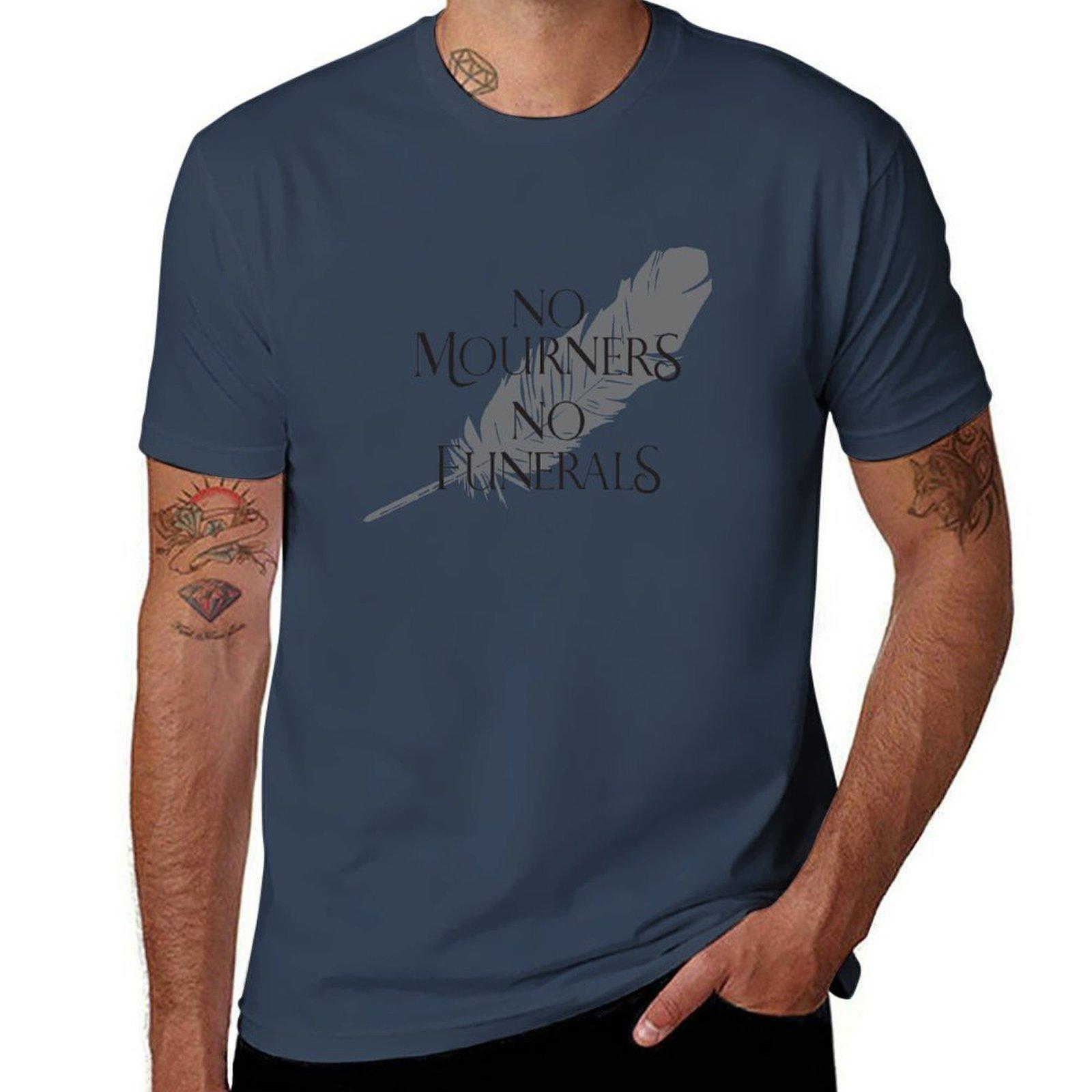 No Mourners No Funerals TShirt Big Size Crew Neck TShirt S