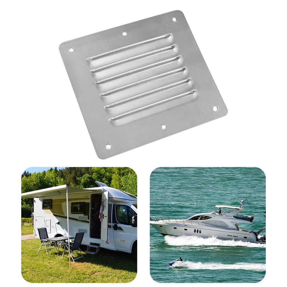Ventilation Covers Flat Dryer Vent Cover Silver Marine Boat Air Vent Plate  Outdoor