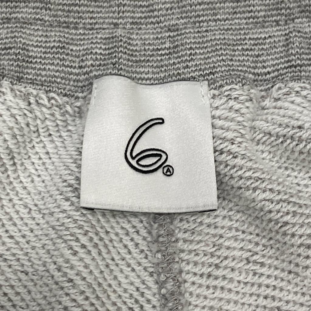 6 ROKU Americana Grey SWEAT PANTS Bottoms Not Written grayUsed