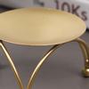 Nordic Gold Iron Art Candlestick Creative Candle Cup Table Decor Candle Holder