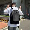 Bundle bag badminton bag backpack large capacity sports waterproof storage bag simple travel drawstring folding bag