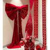 Large Red/Pink Plushie Bows Wedding Decoration Wall Decorating Ormanent For Event Planners Anniversary Celebration