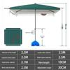 Square Outdoor Market & Patio Umbrella