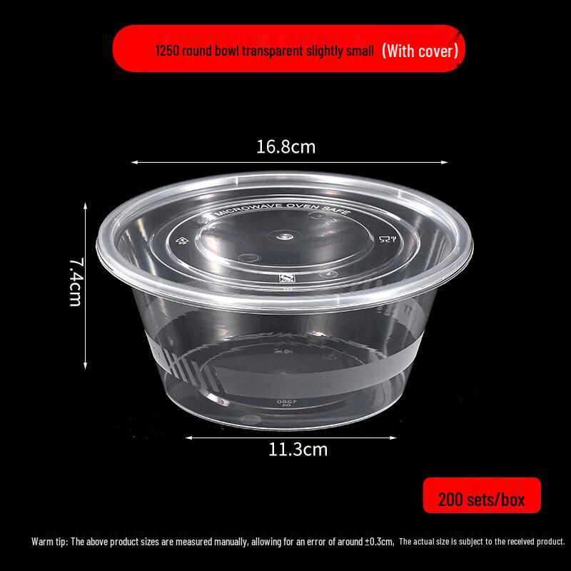 Disposable Food Containers with Lids
