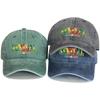 Snapback Baseball Cap With "SENEGAL" "ALLEZ LES LIONS" Flag Printed , Adjustable Baseball Hat Vintage Casual Leisure Simple Woman's Cap