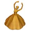 3D-gedruckter drehender Ballerina Fidget Toy Ballettänzer Erweitertes sensorisches Spielzeug Wirbelnde Spirale Stressabbau Schreibtischspielzeug für Erwachsene