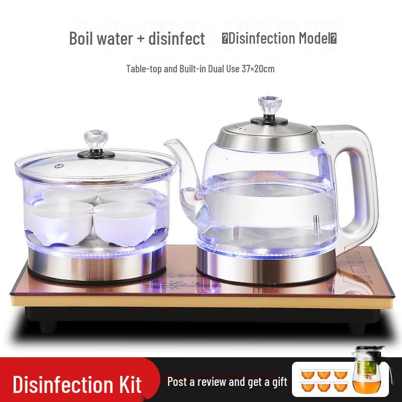 

2025 Model Fully Automatic Tea Table: Water Filling Kettle & Pump for Kung Fu Tea