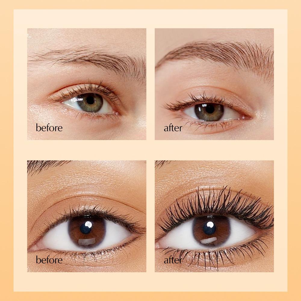 Eyelash thickening nutrient liquid + Eyebrow essence to thicken eyelashes.