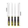 4Pcs 135/165/240 Mm Car Auto Vehicle Oil Seal Screwdrivers Set O-Ring Seal Gasket Puller Remover Pick Hooks
