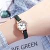 Retro Compact Student Watch Niche High-End Small Disc Belt Watch Waterproof Quartz Women'S Watch