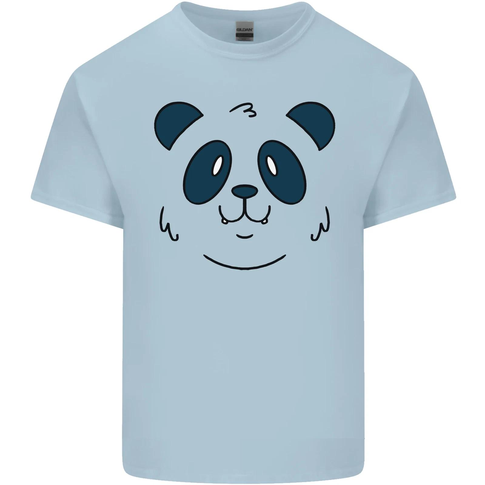 A Cute Panda Bear Face Kids T-Shirt Childrens L