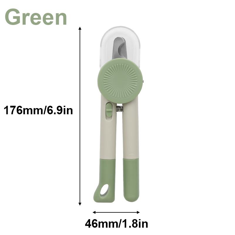 

Щипчики для ногтей домашних животных со светодиодной подсветкой и защитным кожухом, ножницы для стрижки когтей для собак, кошек и мелких животных, триммер для когтей для лап домашних животных зелёный