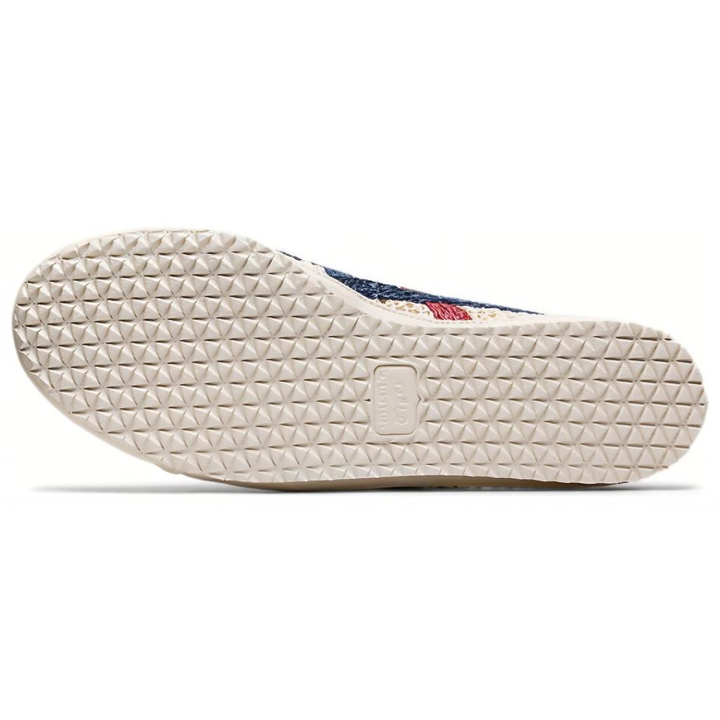 Onitsuka Tiger MEXICO 66 SABOT No Special Function Closed Toe Slippers Unisex White Blue 1183C123-100
