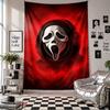 Wall TapestryScream Ghostface Art Hanging Cloth Decorative Background Cover for Room Decoration