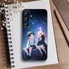 W-Spy X F-Family Anime Phone Case For Samsung Galaxy A73,A21s,A22,A31,A52,A53,A71,A41Soft Black Shell