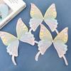 Hairpin Organza Fabric Butterfly Appliques Embroidered Patch Apparel Accessories Clothing Stickers