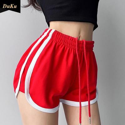Fat Mm Sportshorts Vrouw Zomerkleding 2024 Nieuw Hoge Taille Los Grote Maat Vrije Tijd Huis Wijde Pijp Hotpants Trend