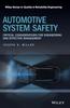 Buch Automotive System Safety : Critical Considerations for Engineering and Effective Management