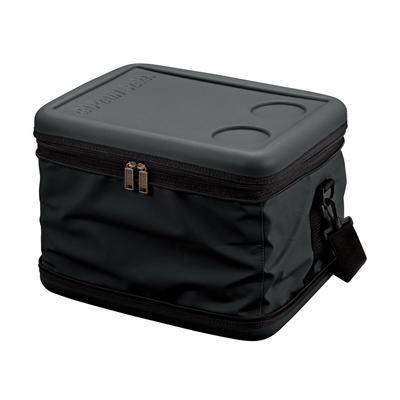 Kapitän Hirsch (Kapitän Hirsch) Superkalte Kühltasche, 25L Fassungsvermögen, Faltbar zur Aufbewahrung, Mattschwarz, UE-644