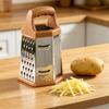 Modern Minimalist Multifunction Vegetable Grater With Six Sides For Kitchen Prep