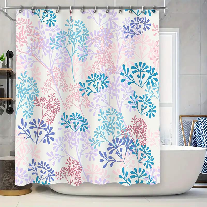 

Vintage-Inspired Shower Curtain 3D Printed, Waterproof Fabric, High-Quality Decorative Bath Accessories For Bathroom Decoration W60H190(CM)-1 Pcs