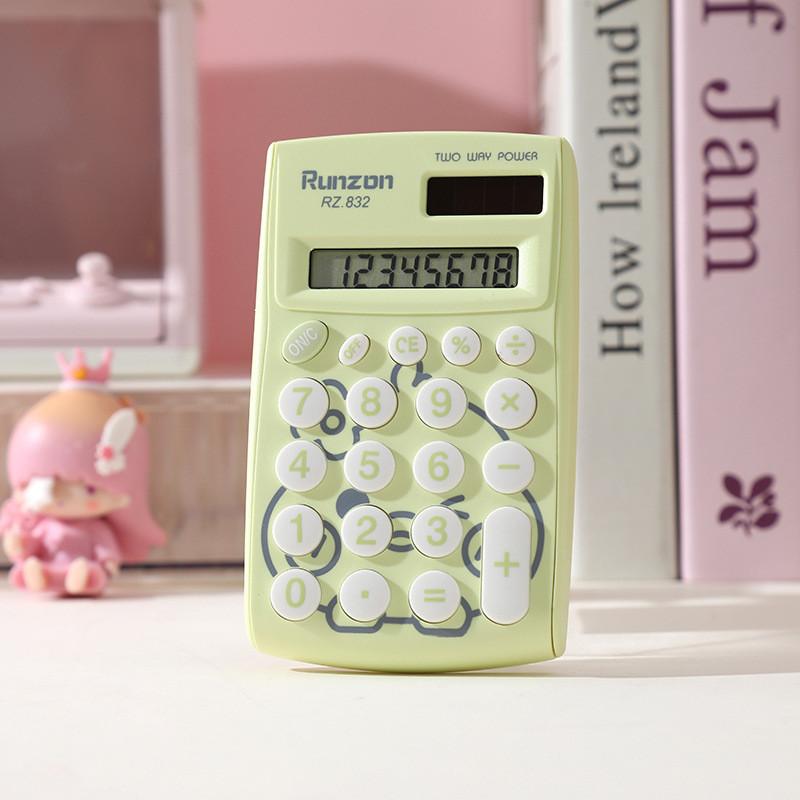 Stylish Portable 8 Digit Calculator In Multiple Colors Perfect For Students And Office Use