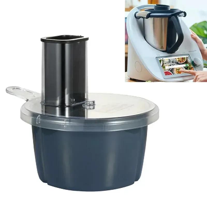 Accessori per Thermomix TM6 e TM5 da Cucina Taglia Verdure e Formaggio per Affettare Ravanelli e Patate Dolci Contenitore Robot da Cucina