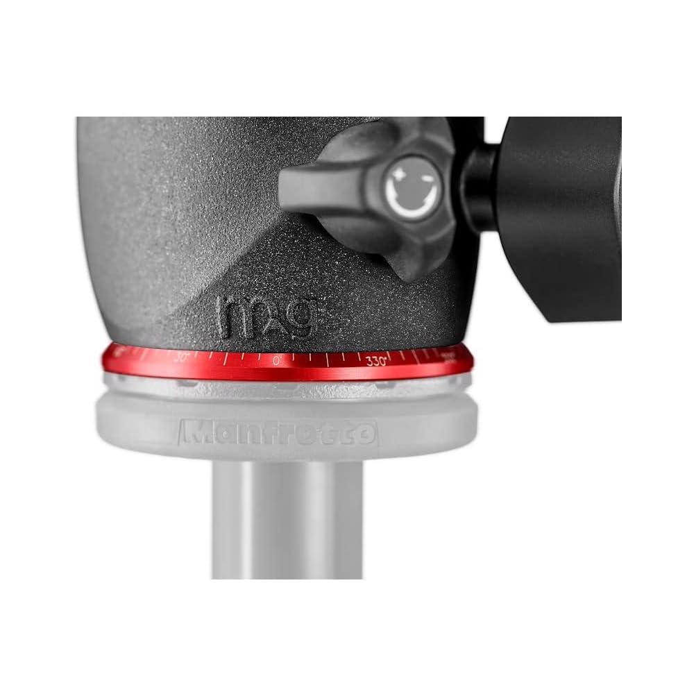 Manfrotto XPRO Ball Head, Arca-Swiss Compatible, MSQ6PL, with Quick Release Plate, Friction Control, 15kg Load Capacity, for Tripods, Photography Equi