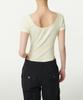 MUSINSA STANDARD WOMAN Women'S Scoop Neck Bodysuit [Lemon]