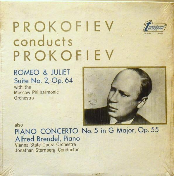 LP Record SERGEI PROKOFIEV MOSCOW PHILHARMON Prokofiev Conducts Prokofiev Romeo TV4160 TURMNABOUT US Classical Used