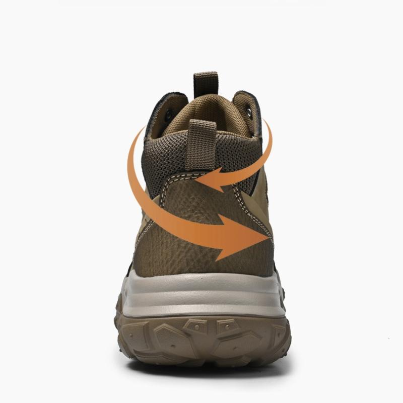 Scarponcini da Trekking Comodi da Uomo Sneakers Casual Scarpe da Passeggio Quotidiano da Viaggio Calzature da Trekking alla Moda Scarpe in Mesh Leggere