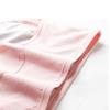 Women's 3 Pack Cotton Leakproof Period Underwear Middle Waist Comfortable Panties Blue Dark Grey Light Grey