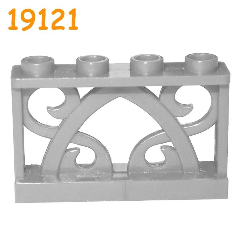 Building Block City Accessories MOC Part Fence Railing Stair Barrier Ladder Guard Bar Castle Garden Farm Military Assemble Brick