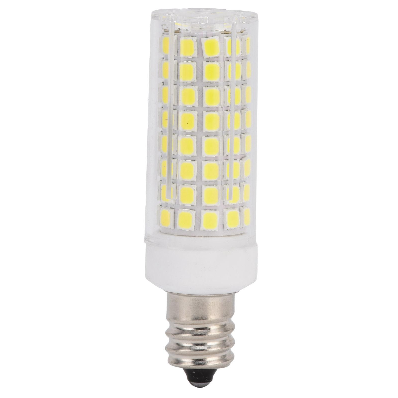 

Лампа E12 102LED 1000Лм Лампа-кукуруза Диммируемый источник света для настольных ламп люстр 220В 12Вт Теплый