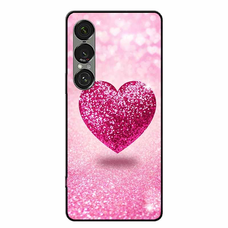 For Sony Xperia 1 VII / 1 VI / 1 V Cases Fashion Protective Silicone Back Cover For Xperia 1 VII Back Phone Capa Xperia 1V Funda